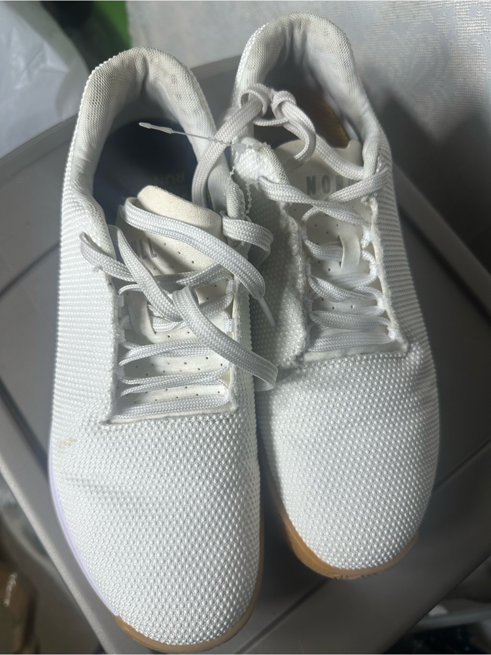 Nobull Cure Rex Edge White Training Shoes Women’s 11 Men’s 9.5